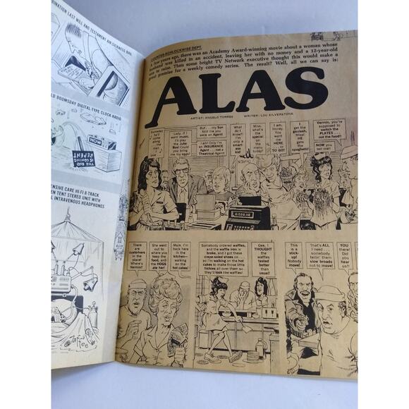 MAD Magazine #198 The Deep Movie Satire Alice TV Show Comic Book April 1978 - Picture 4 of 5